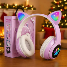 Cat Ear Wireless Bluetooth Headphones for Girls