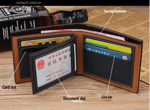 Best Leather wallet for men stylish leather purse for men